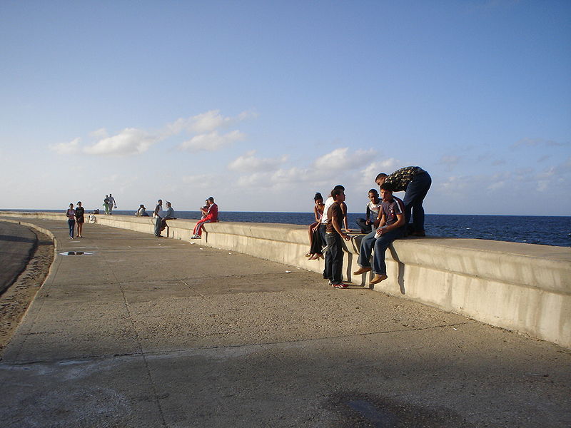 Promenáda Malecón – místo, kde se střetává celý svět