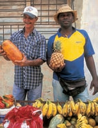 ovocné tržiště kuba